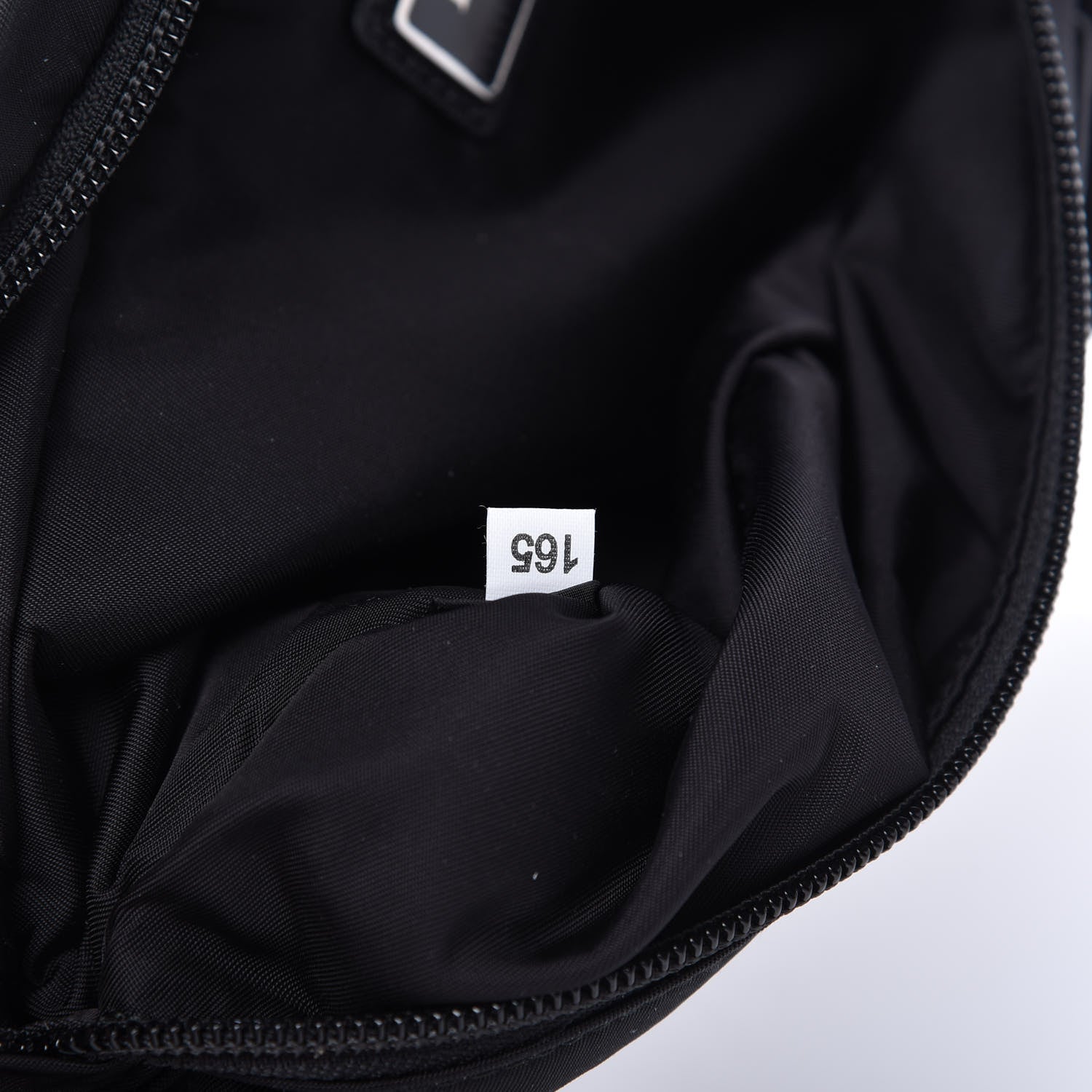 Prada Tessuto Nylon Montagna Belt Bag Black 9 of 10