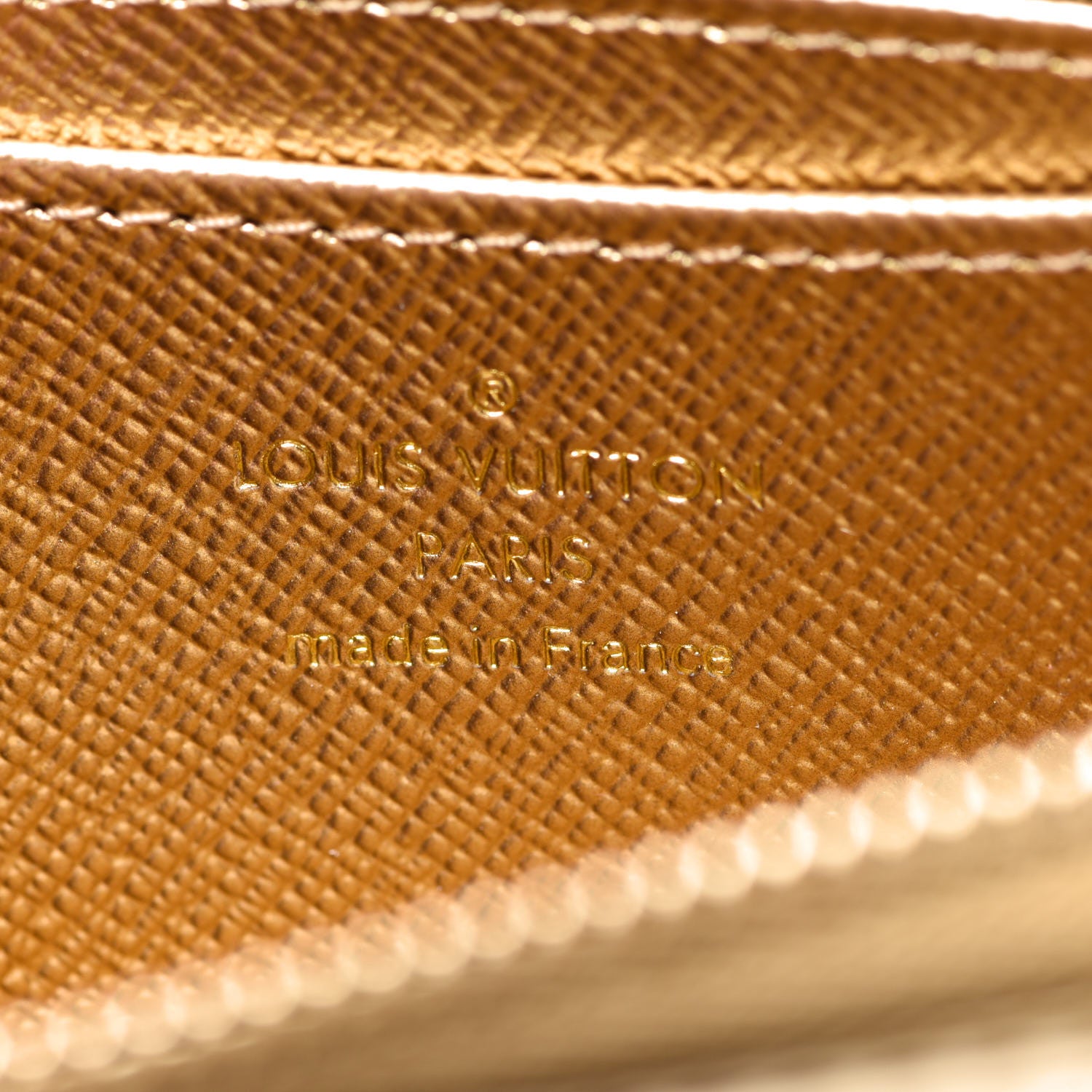 Louis Vuitton Epi Zippy Coin Purse Gold 6 of 7
