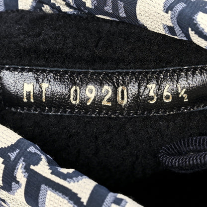 Christian Dior Oblique Nylon D-Venture Boots 36.5 Deep Blue 8 of 8