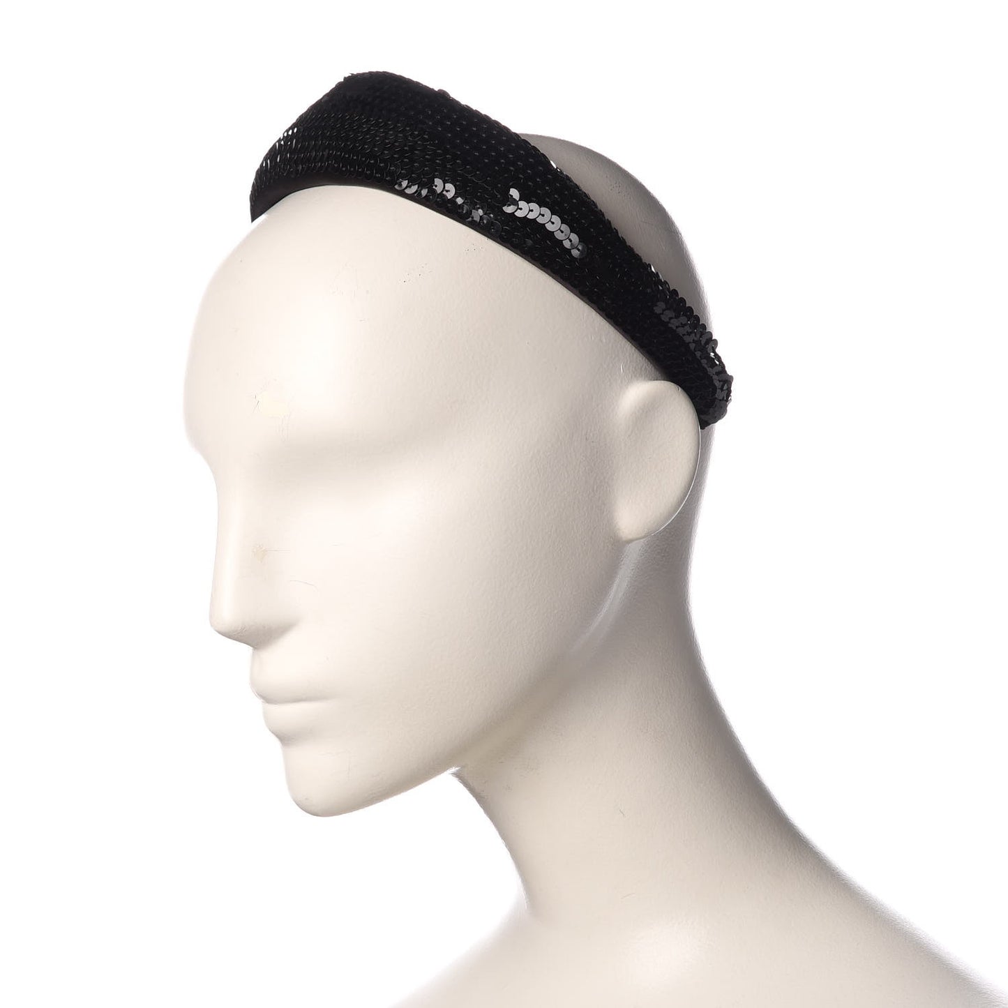Sequin Headband Black