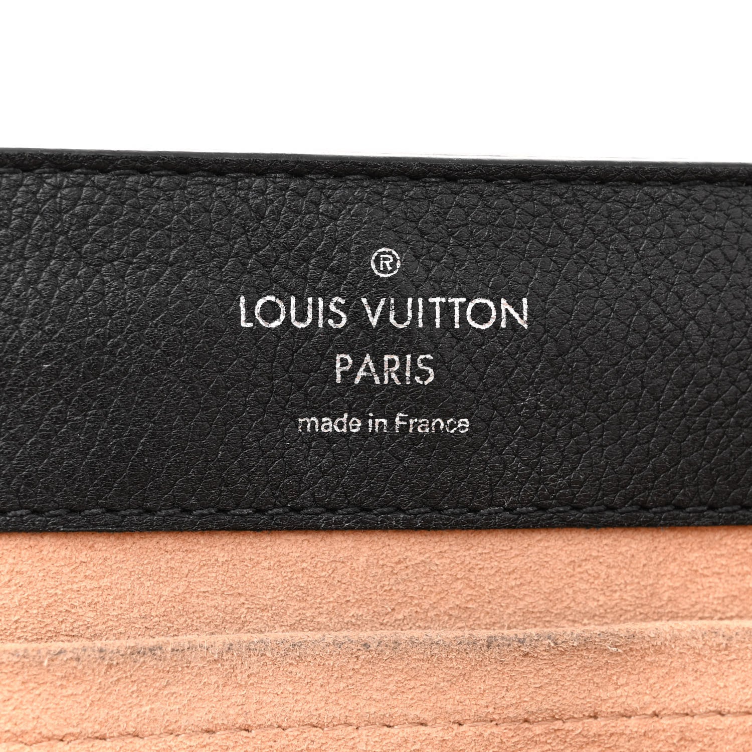 Louis Vuitton Calfskin Lockme Ever BB Black 6 of 18