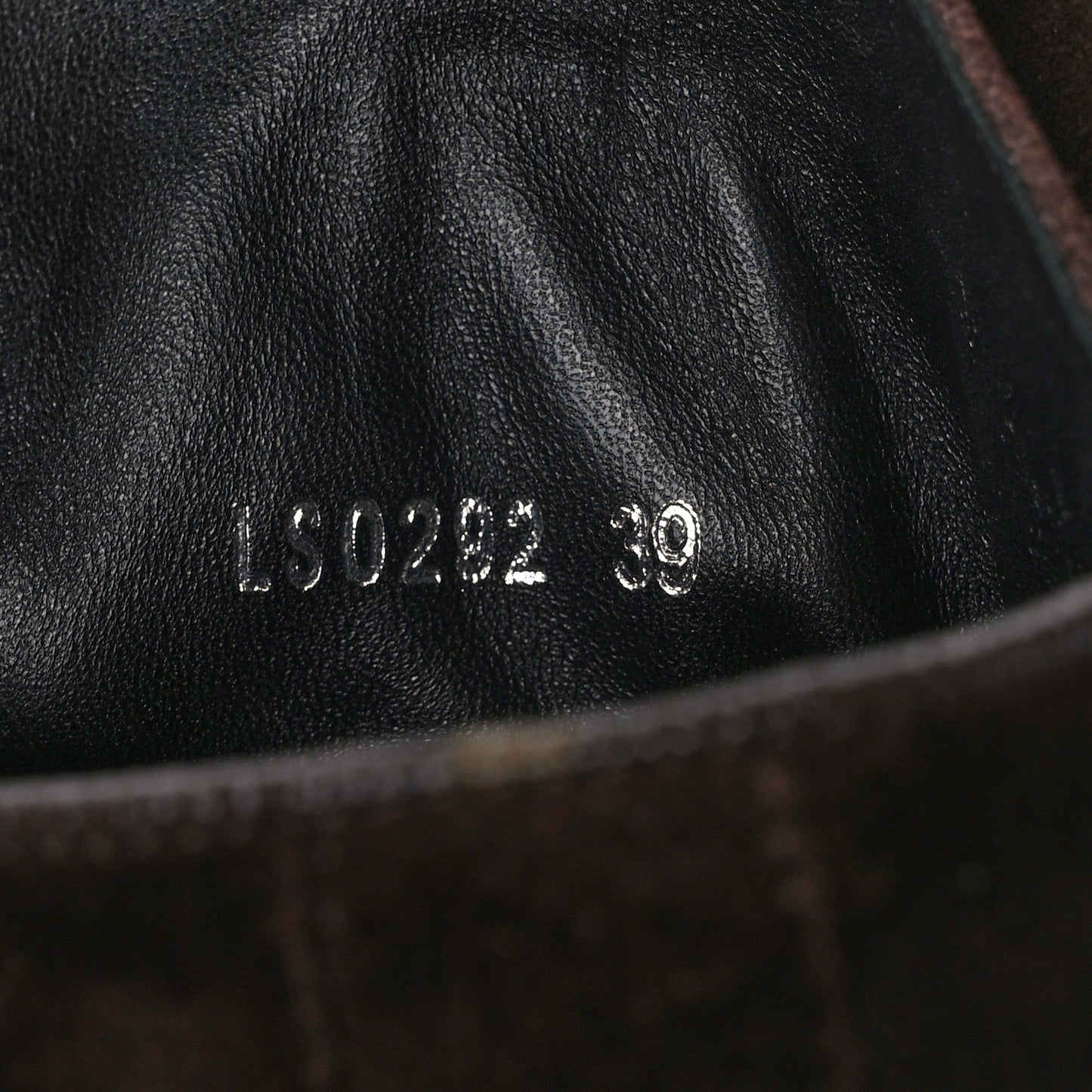 Suede Monogram Beaubourg Ankle Boots 39 Marron