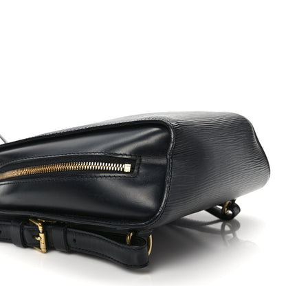 Louis Vuitton Epi Mabillon Backpack Black 7 of 9