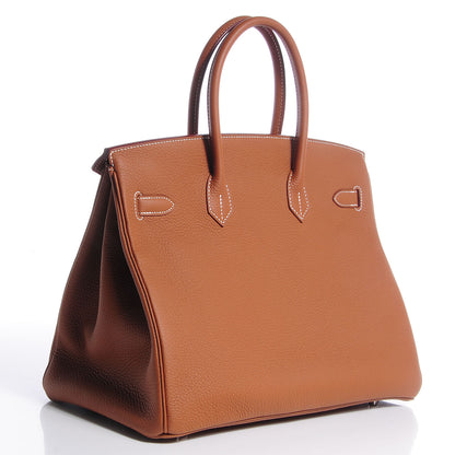 Hermes Togo Birkin 35 Gold 13 of 26