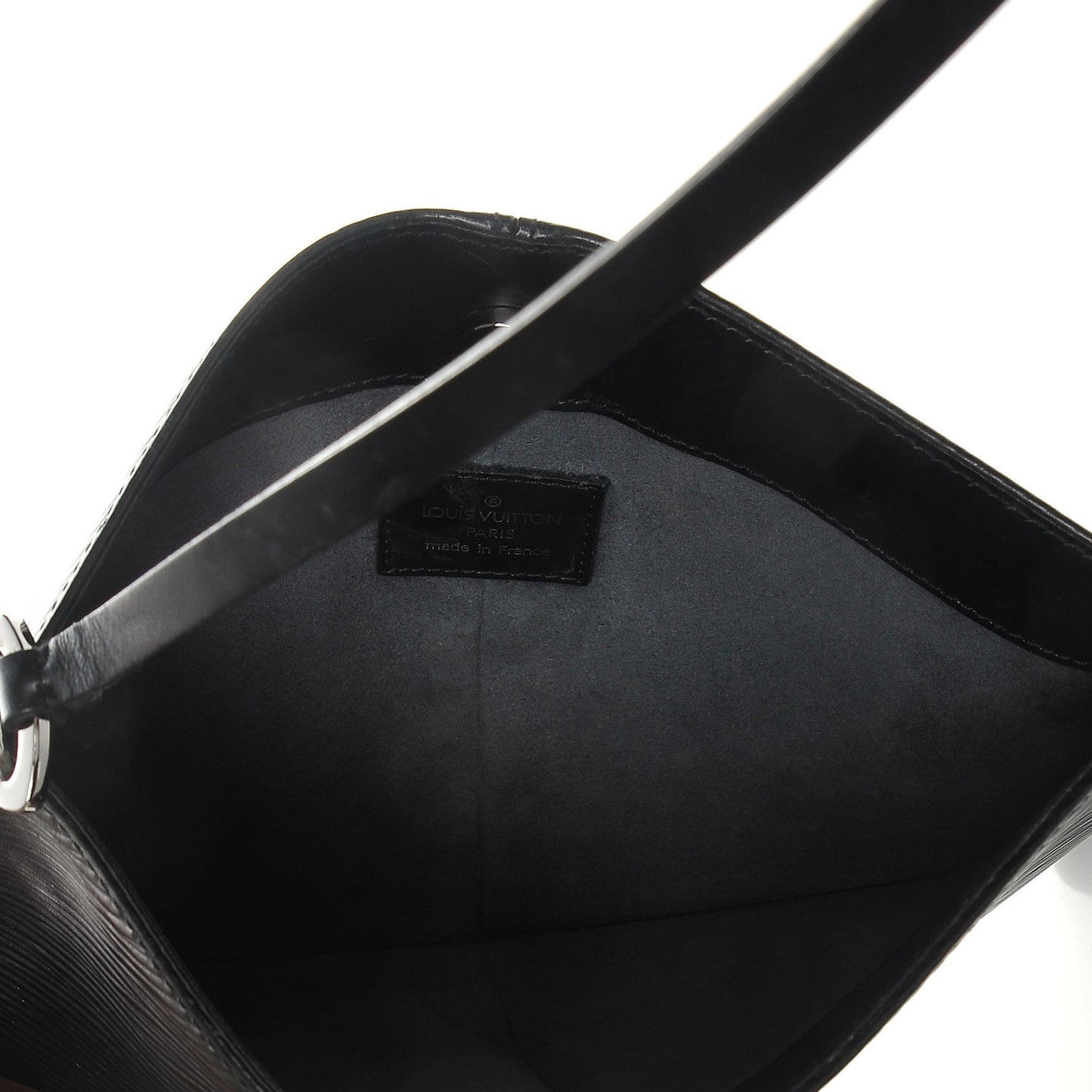 Epi Demi Lune Pochette Black