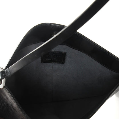 Louis Vuitton Epi Demi Lune Pochette Black 5 of 7