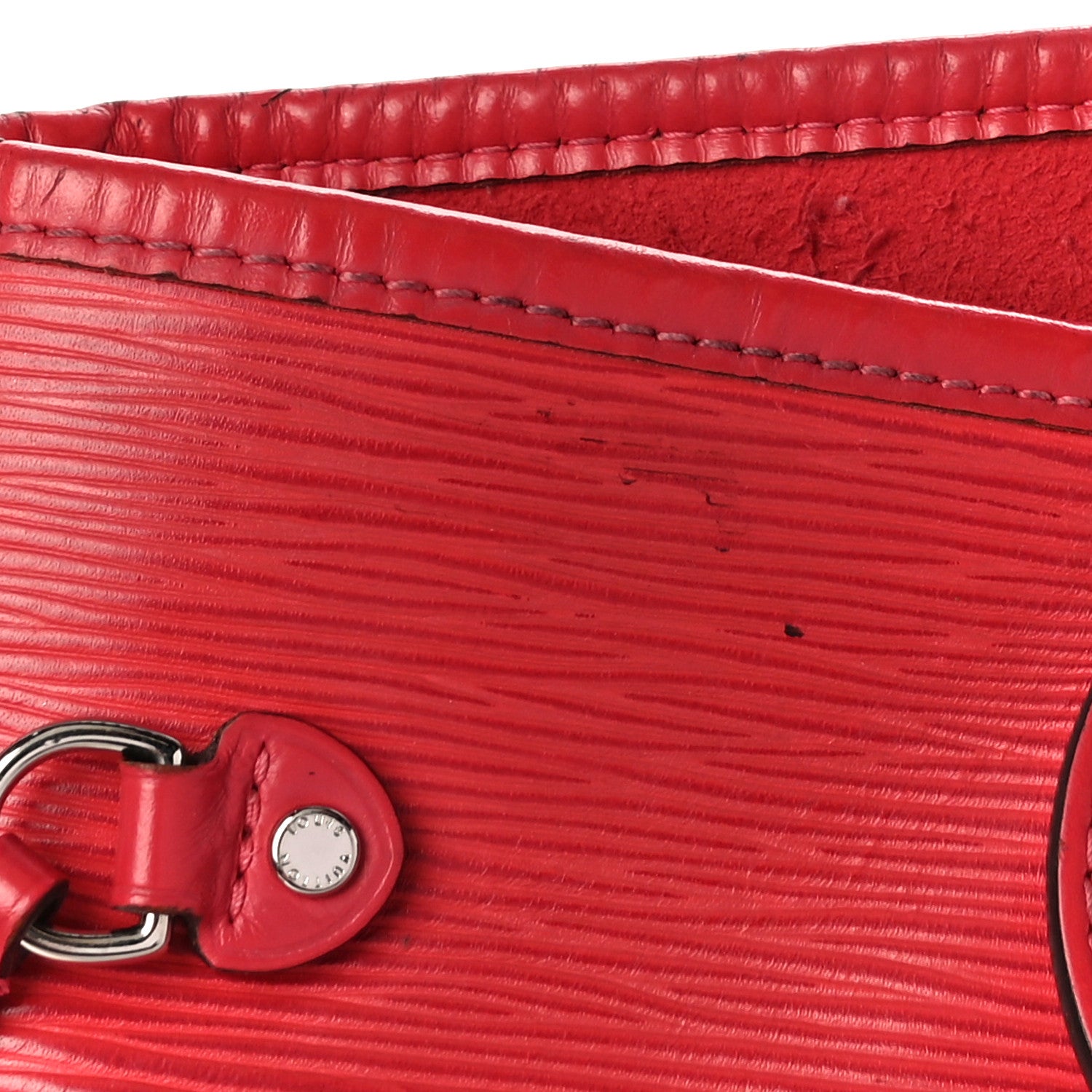 Louis Vuitton Epi Neverfull MM Coquelicot 16 of 28