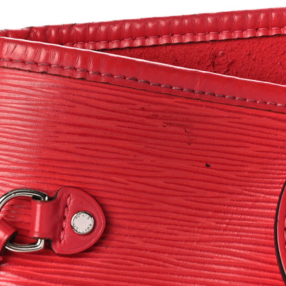 Louis Vuitton Epi Neverfull MM Coquelicot 16 of 28