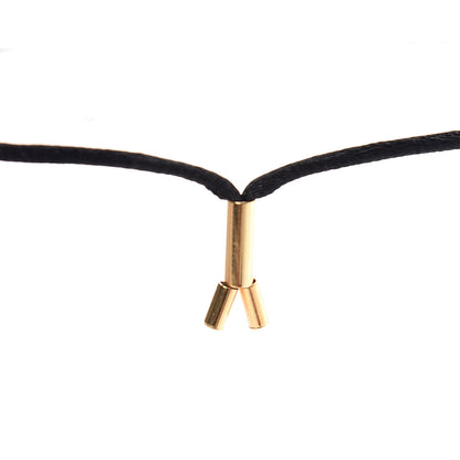 Cartier 18K Pink Yellow White Gold Trinity Cord Necklace 5 of 8