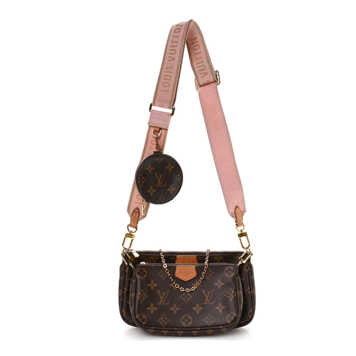 Louis Vuitton Monogram Multi Pochette Accessories Rose Clair 1 of 9