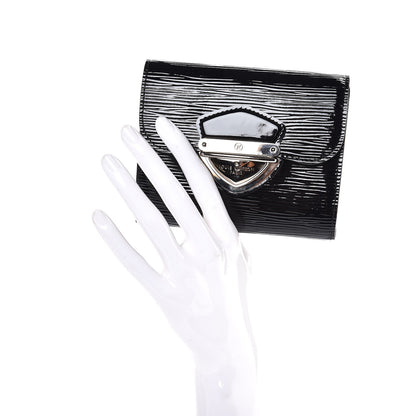 Louis Vuitton Electric Epi Joey Wallet Black 2 of 7