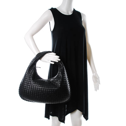 Bottega Veneta Nappa Intrecciato Small Veneta Hobo Nero Black 2 of 8
