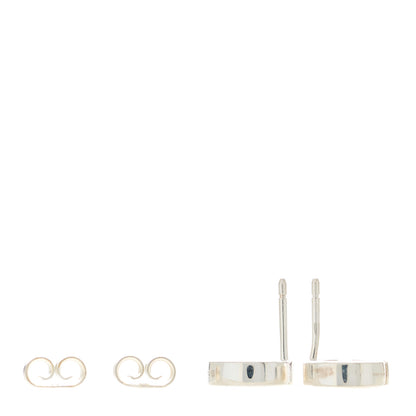 Gucci Sterling Silver Interlocking GG Stud Earrings 4 of 5