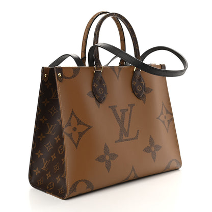 Louis Vuitton Reverse Monogram Giant Onthego MM 3 of 10