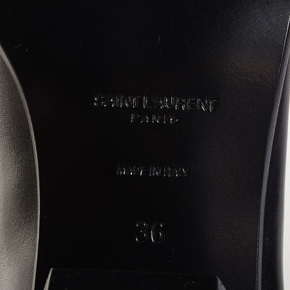 Saint Laurent Smooth Calfskin Rock Chelsea Boots 36 Black 6 of 7