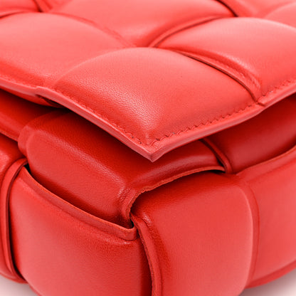 Bottega Veneta Lambskin Maxi Intreccio Padded Chain Cassette Crossbody Bag Nail Polish 10 of 14