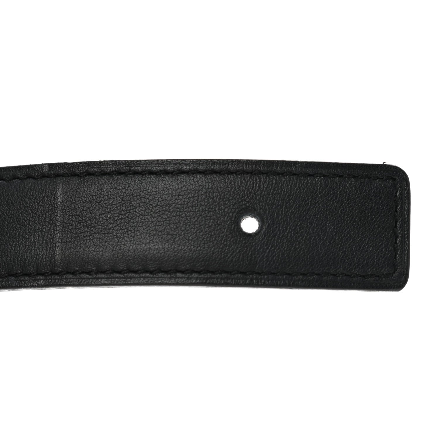 Hermes Swift Epsom 24mm Mini Constance H Belt 85 Black Etoupe 8 of 10