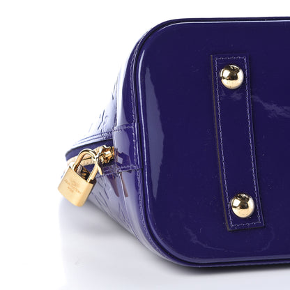 Louis Vuitton Vernis Alma PM Blueberry 10 of 11
