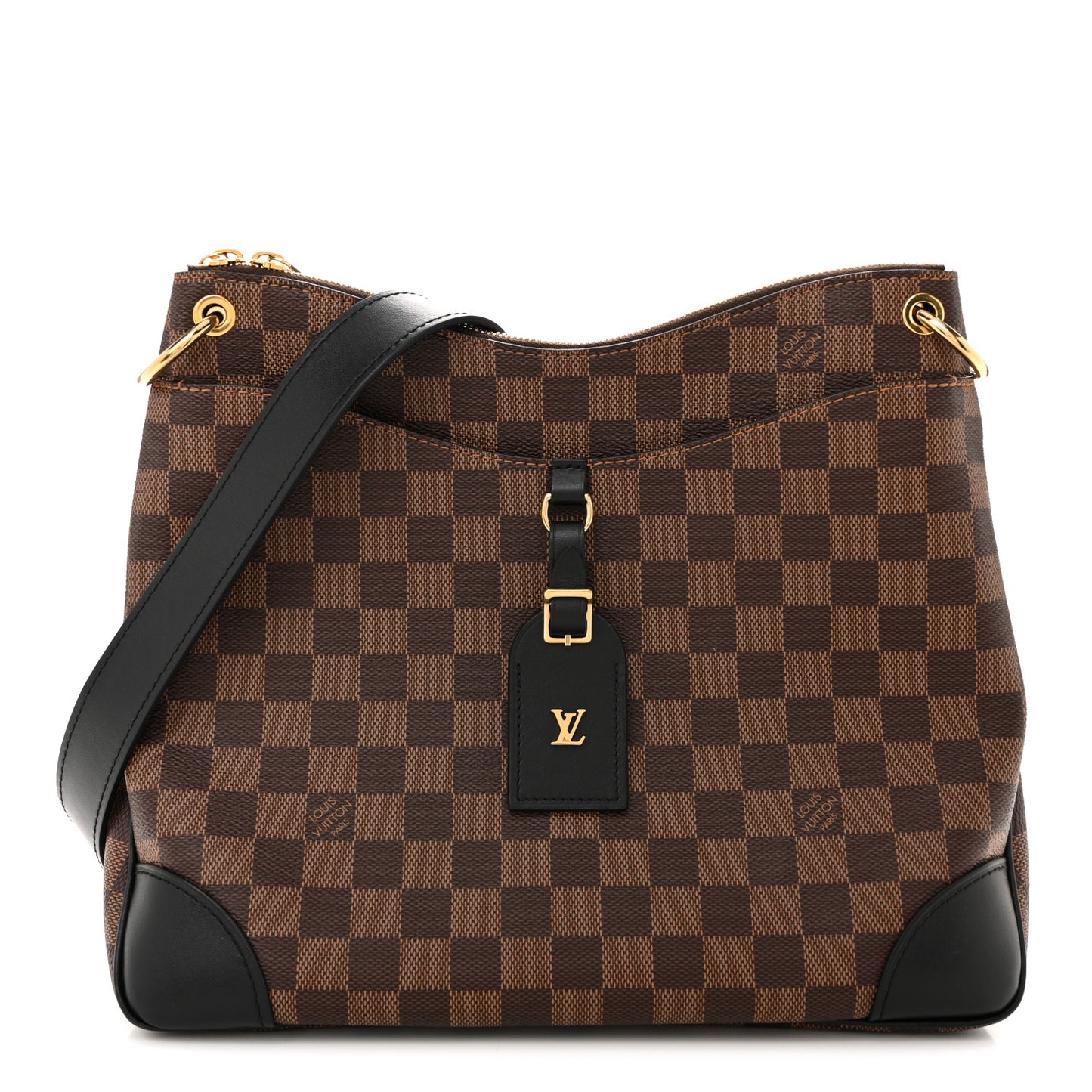 Damier Ebene Odeon MM Black Black
