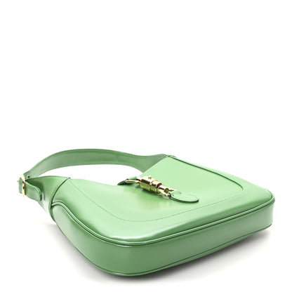 Gucci Boarded Dyana Lux Calfskin Small Jackie 1961 Hobo Spring Green 4 of 11