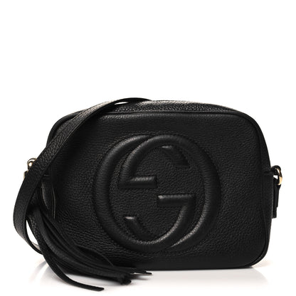 Gucci Pebbled Calfskin Small Soho Disco Bag Black 1 of 15
