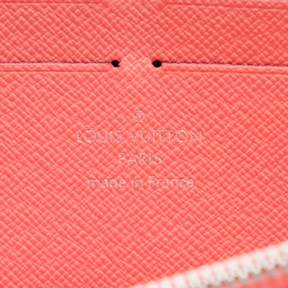 Louis Vuitton Epi Zippy Wallet Aqua 6 of 7
