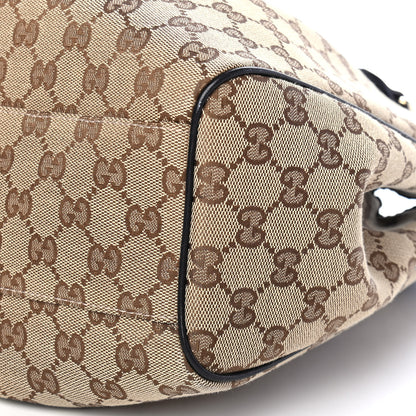 Gucci Monogram Medium Sukey Tote Beige Ebony Black 10 of 10