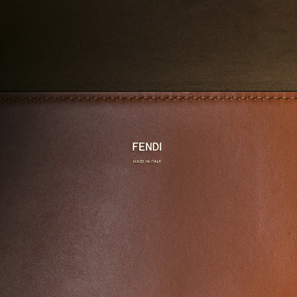 Fendi Vitello King Plexiglass Medium Fendi Sunshine Shopper Tote Cuoio 6 of 9