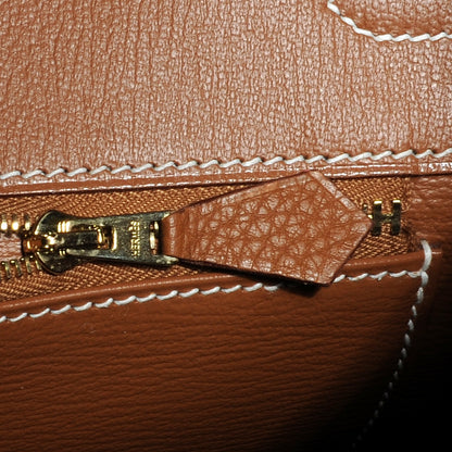 Hermes Togo Birkin 35 Gold 9 of 10