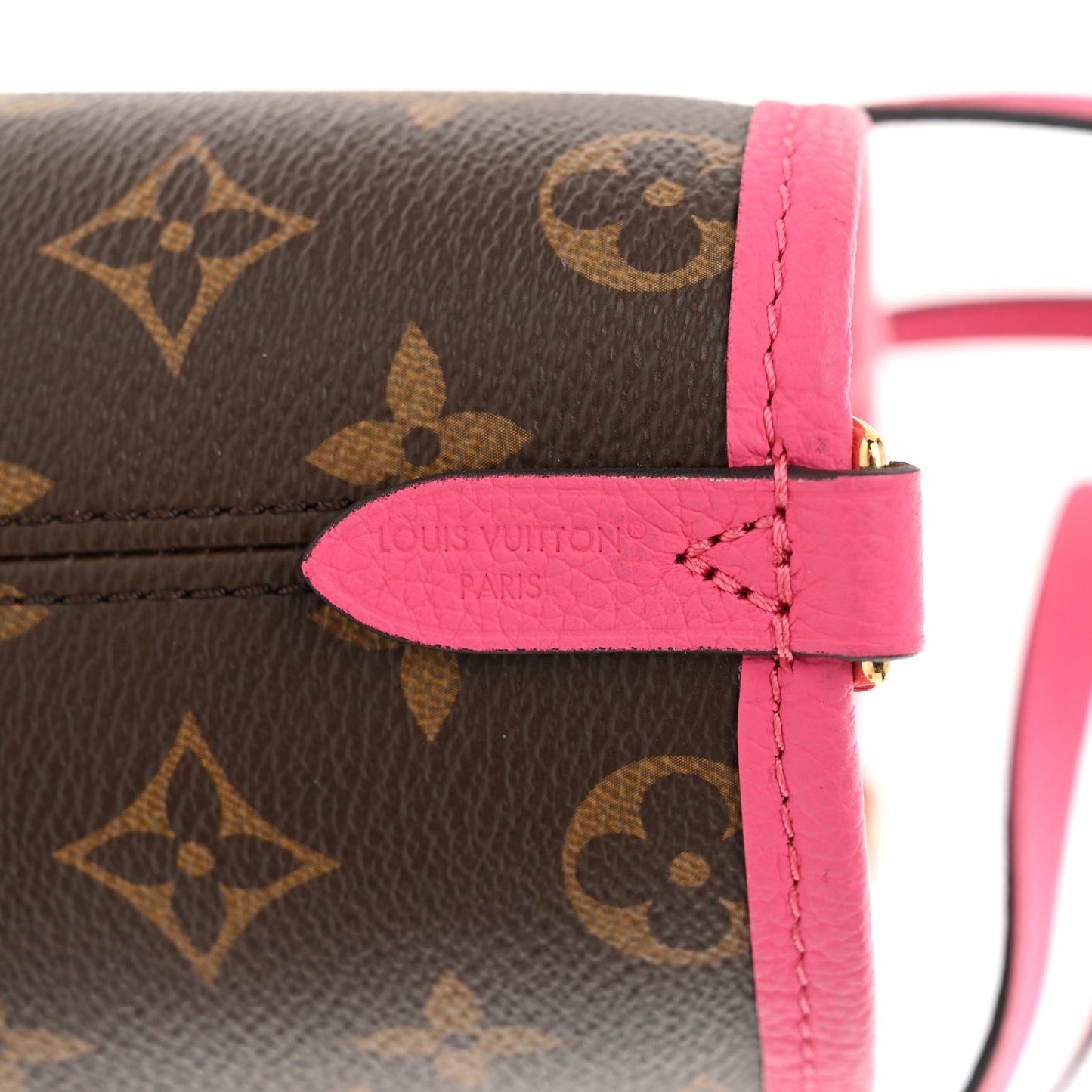 Monogram Neverfull Inside Out Bandouliere BB Rose Pondichery