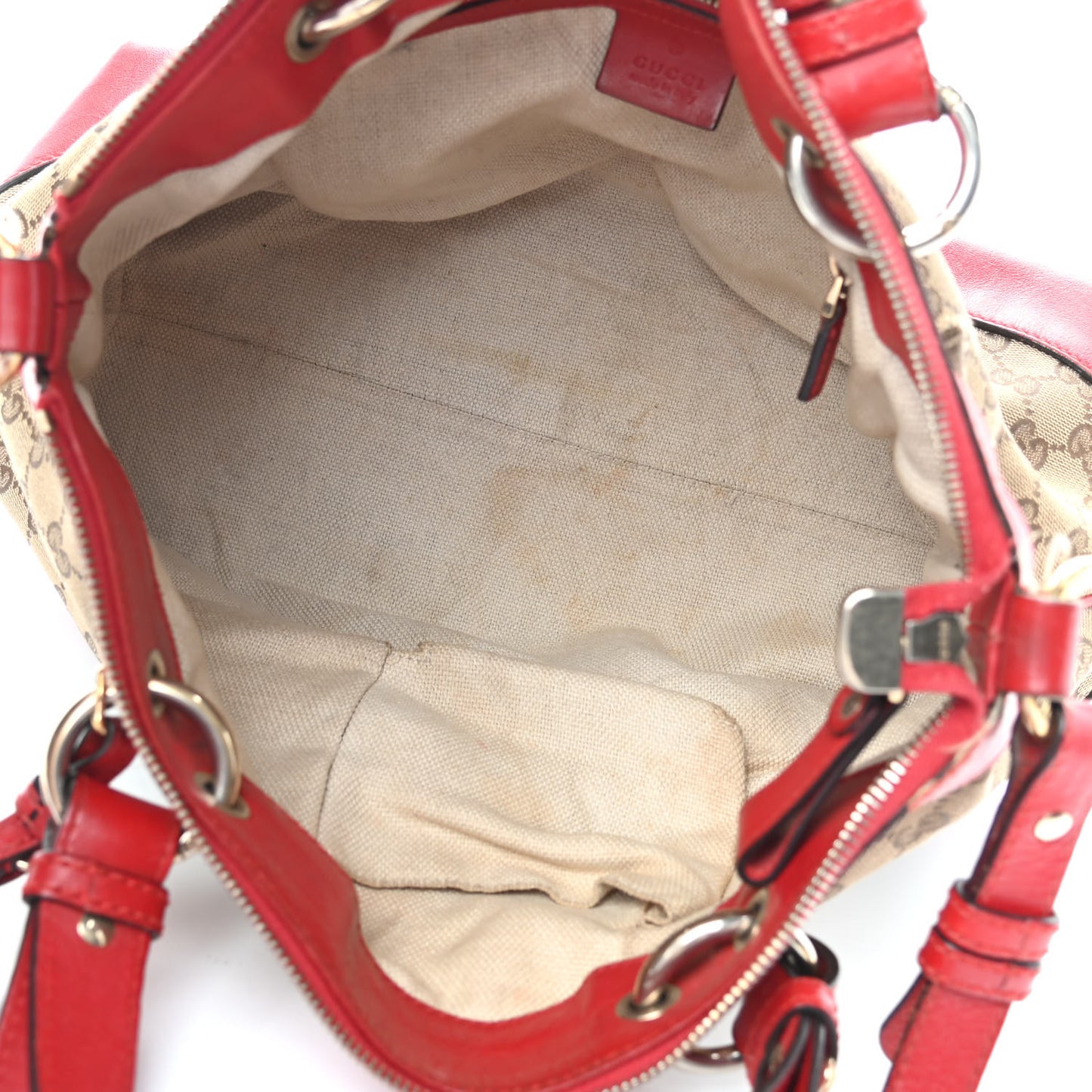 Monogram Valentine Tote Red
