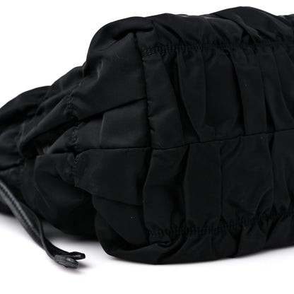 Prada Tessuto Nylon Gaufre Tote Black 7 of 14