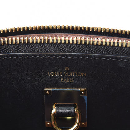 Louis Vuitton Calfskin City Steamer MM Magnolia Black 8 of 32