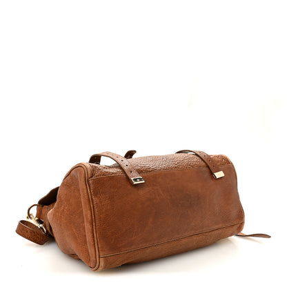 Mulberry Shiny Grained Lambskin Travel Day Oak 4 of 9