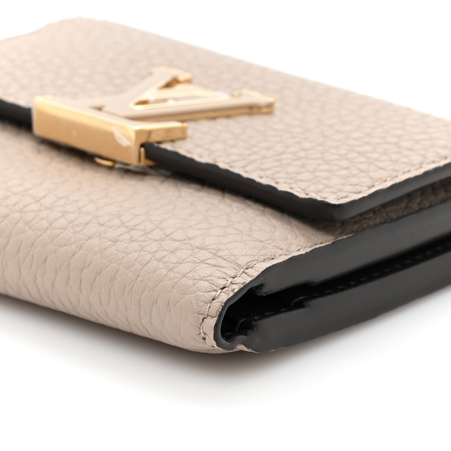 Louis Vuitton Taurillon Capucines XS Wallet Galet 7 of 9