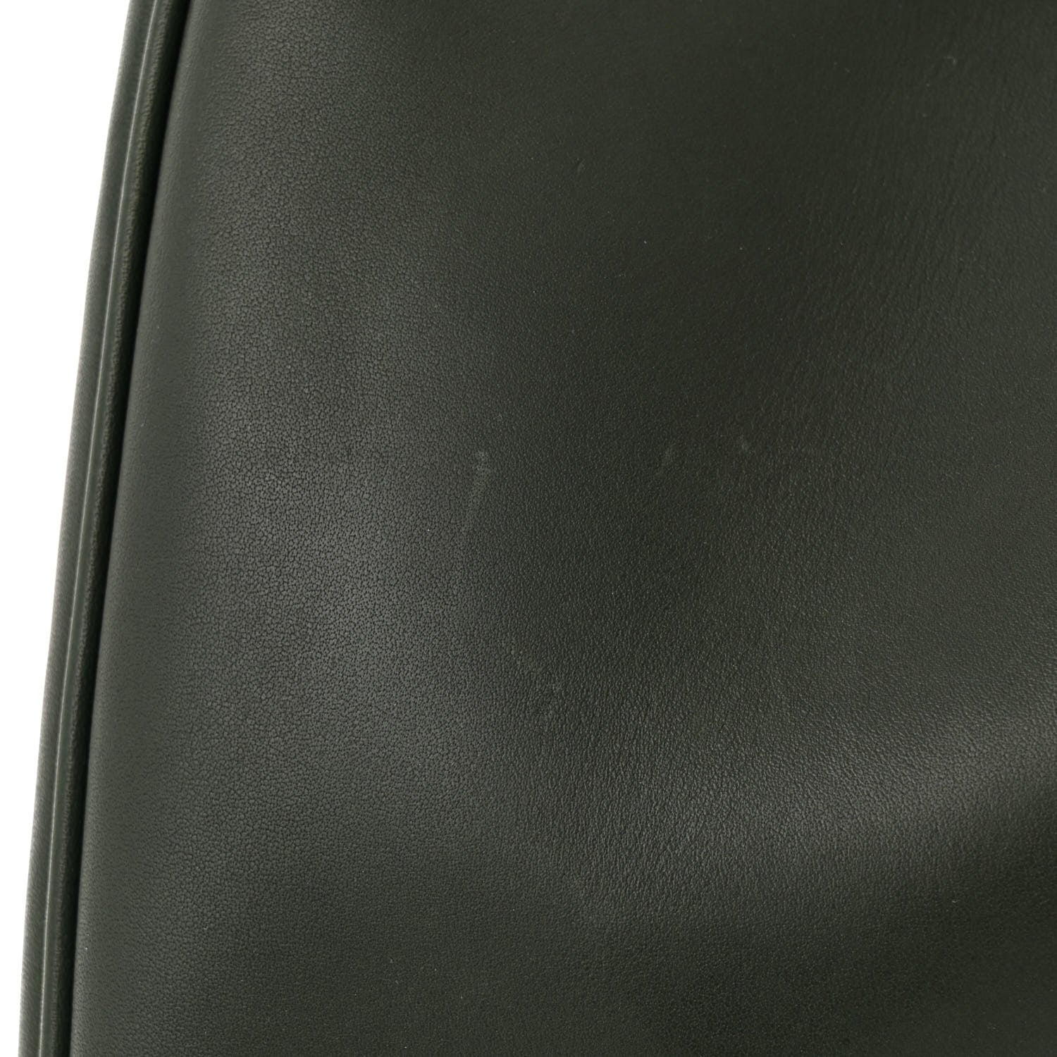 Saint Laurent Calfskin Medium Paris VII Flat Hobo New Vert Fonce 12 of 14