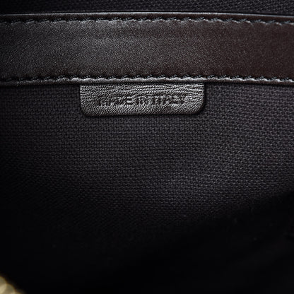 Burberry Haymarket Check Portfolio Case Chocolate 7 of 11