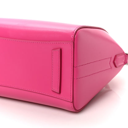 Givenchy Shiny Lord Calfskin Mini Antigona Neon Pink 8 of 9