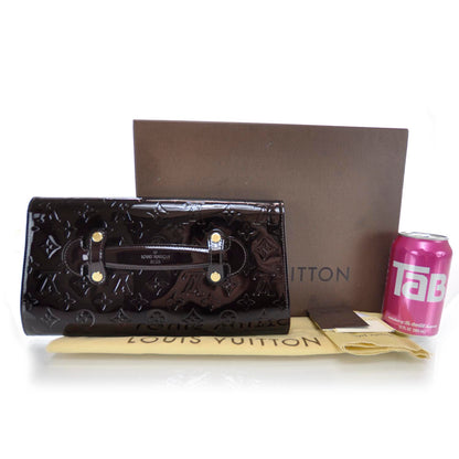 Louis Vuitton Vernis Robertson Clutch Amarante 2 of 7