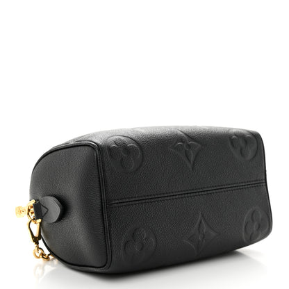 Louis Vuitton LOUIS VUITTON Empreinte Monogram Giant Speedy Bandouliere 20 Black 4 of 9