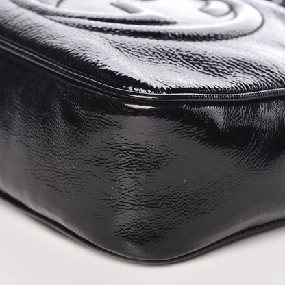 Gucci Soft Patent Small Soho Disco Bag Black 6 of 12