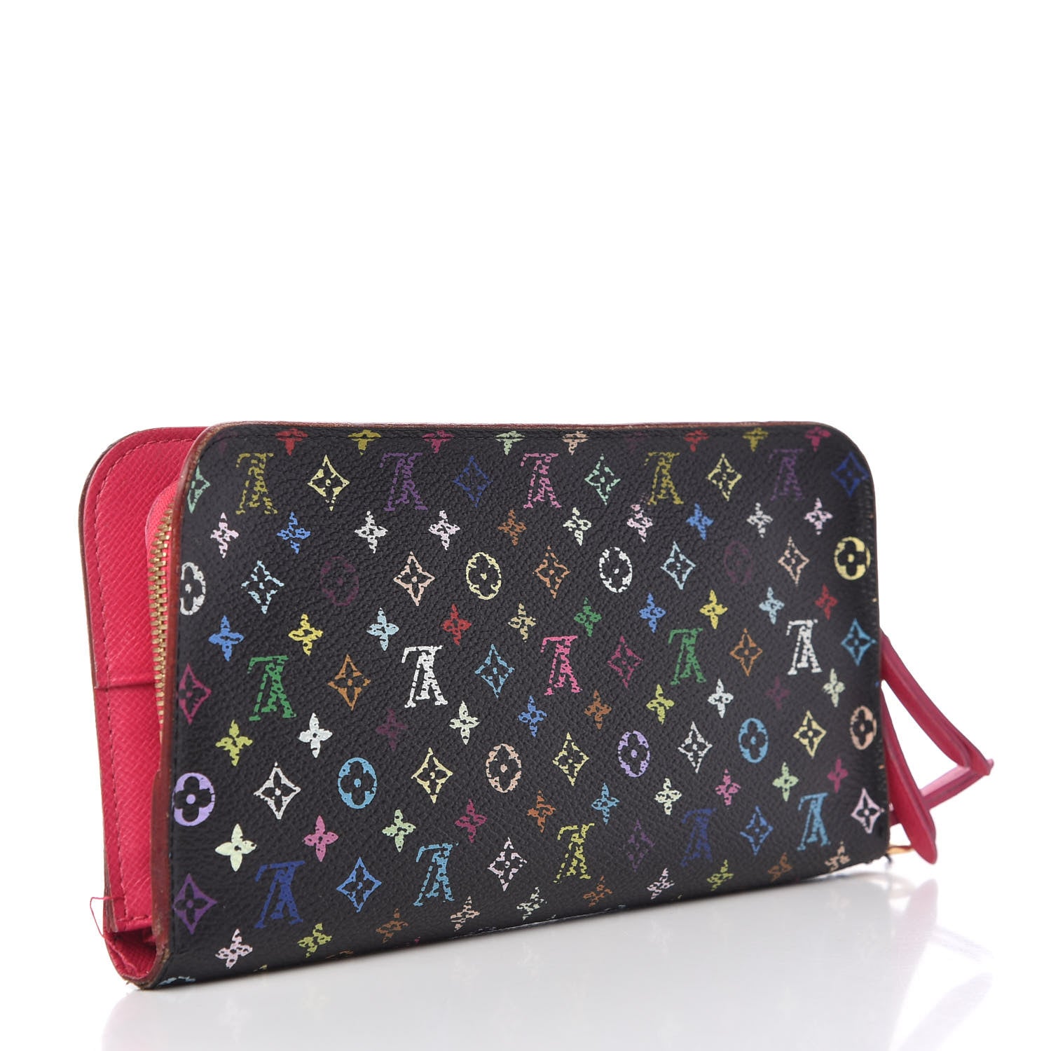 Louis Vuitton Monogram Multicolor Insolite Wallet Black Grenade 3 of 10