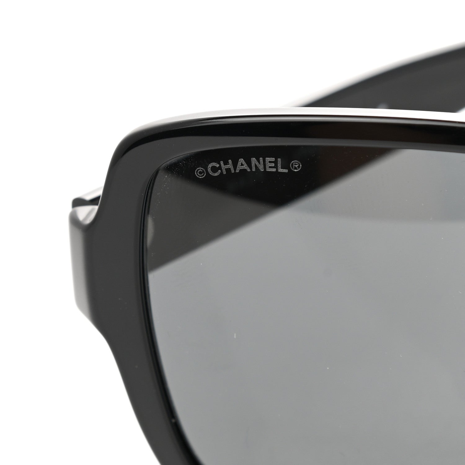Chanel Acetate Square Sunglasses 5408-A Black 7 of 8