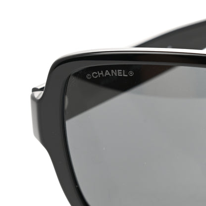 Chanel Acetate Square Sunglasses 5408-A Black 7 of 8