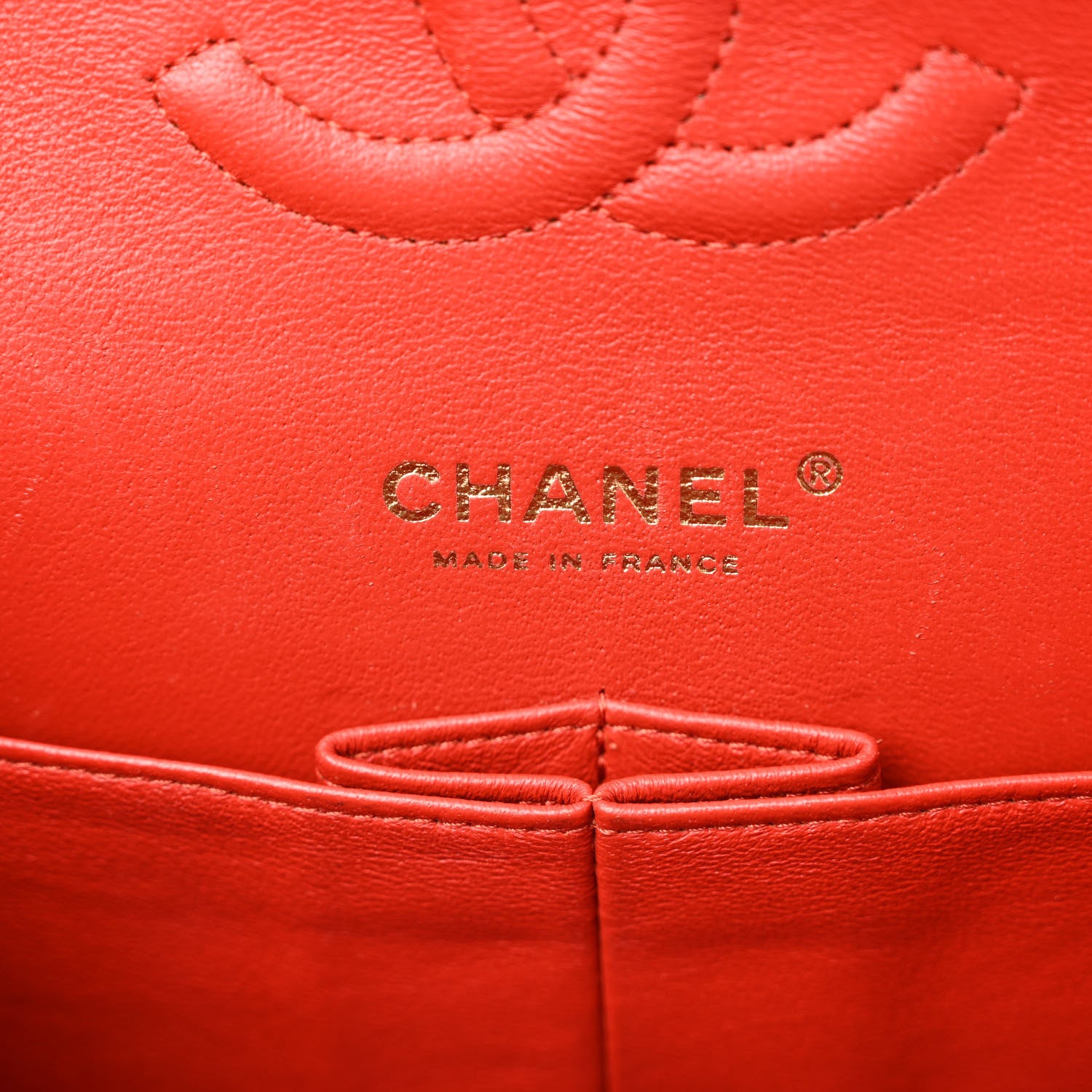 Chanel Caviar Quilted Medium Double Flap Red 6 of 11