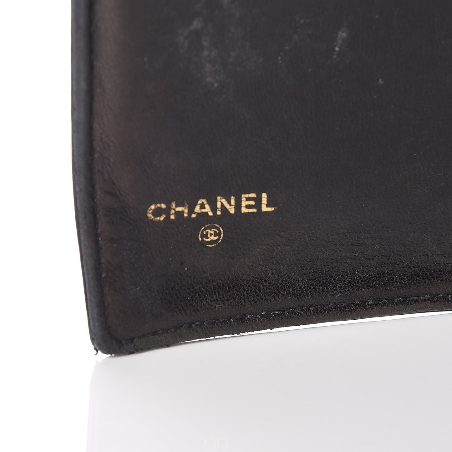 Patent Timeless CC French Wallet Black