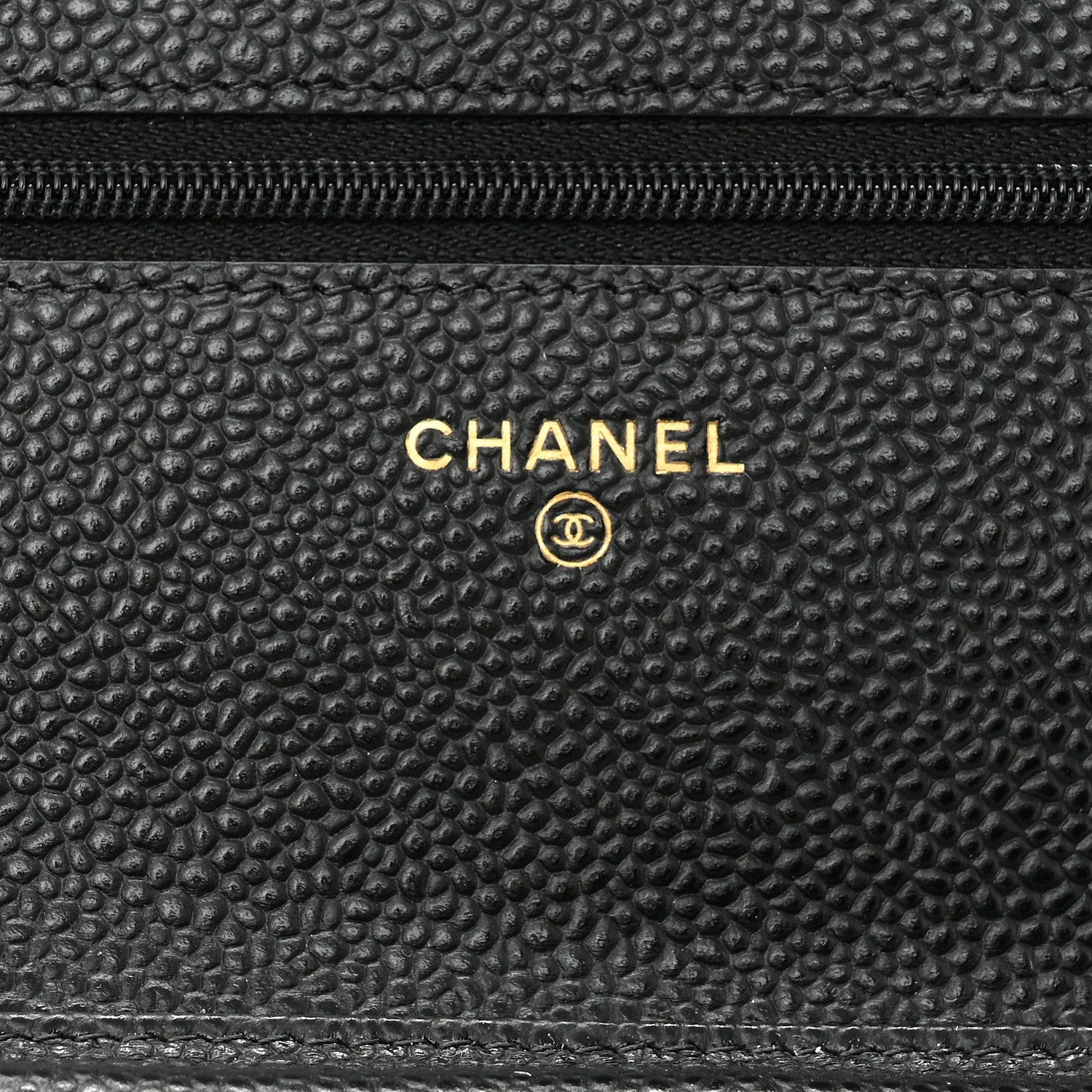 Chanel Caviar Quilted Wallet On Chain WOC Black 6 of 12