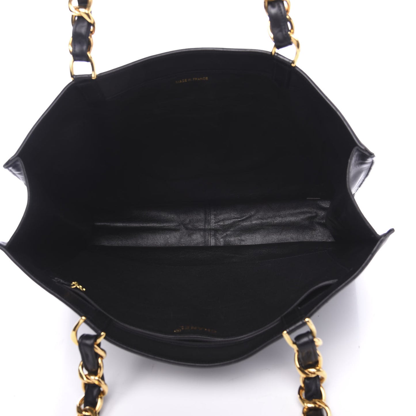 Lambskin CC Shoulder Bag Black