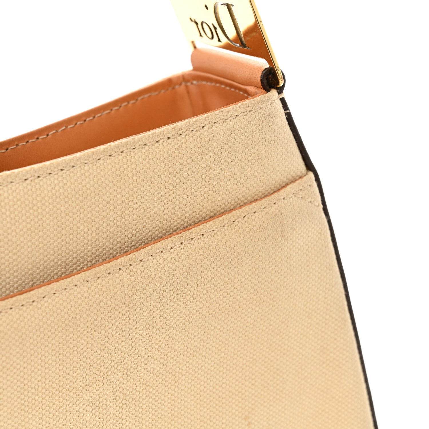 Christian Dior Canvas Street Chic Large Columbus Ave Beige 16 of 16