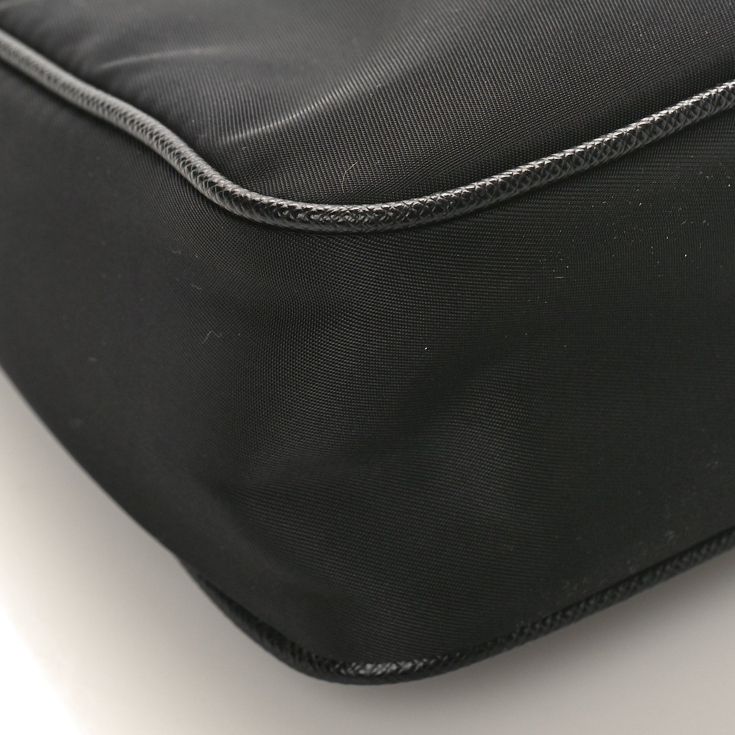 Tessuto Nylon Saffiano Mini Re-Edition 2005 Bag Black